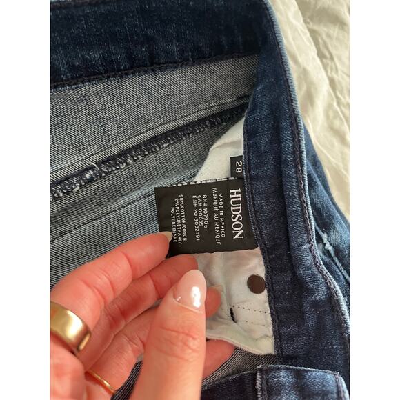 Hudson Dark Wash Denim Medium Wash Jeans Womens Size 28 - Picture 5 of 6